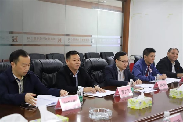 為“倍增”企業(yè)高質(zhì)量發(fā)展提速，謝崗鎮(zhèn)人大蒞臨潤星科技調(diào)研
